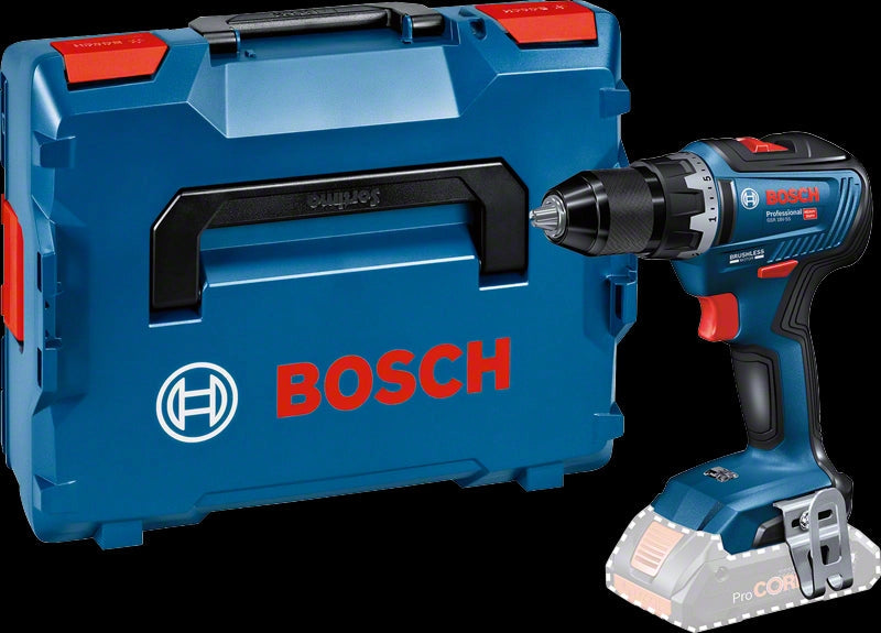 AVVITATORE BOSCH A BATTERIA 18V 55nm BRUSHLESS  GSR 18V-55 - 06019H5203