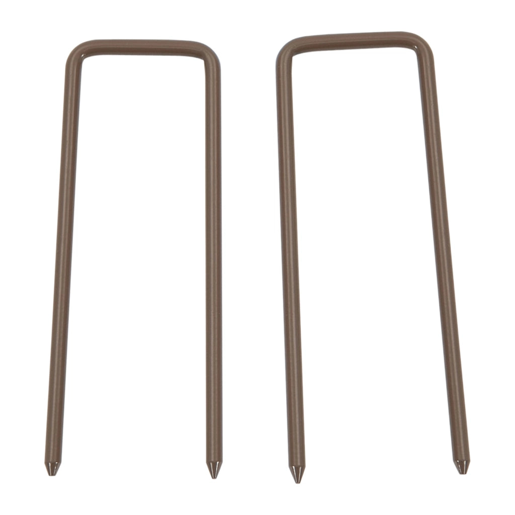 Barriera Estensibile a Pantografo per Giardino e Balcone; come Divisorio o Supporto per Piante; in Alluminio; Marrone Scuro