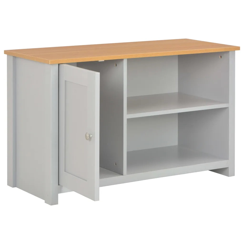 Mobile Porta TV Grigio 95x39x58 cm 283739
