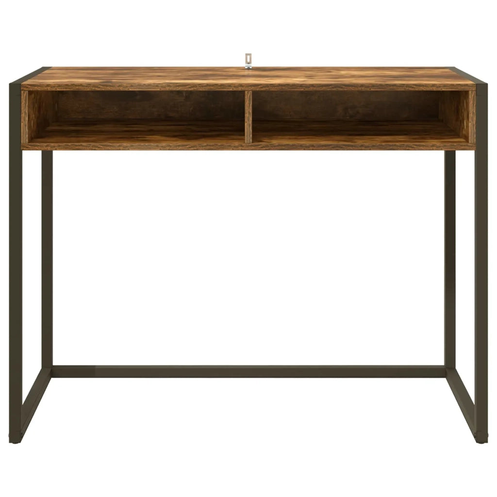 Scrivania Quercia Fumosa 100 x 50 x 75 cm Legno multistrato 886476