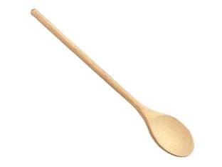CUCCHIAIO OVALE IN LEGNO- -cm.60 - 6 pezzi CALDER