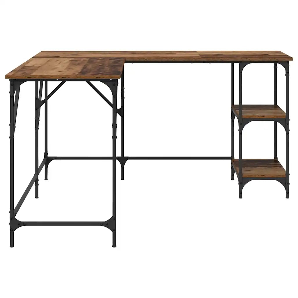 Scrivania Legno vecchio 139 x 139 x 75 cm Legno multistrato