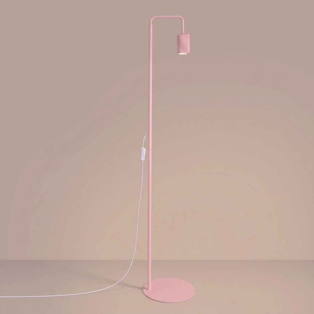 Lampada da terra RAYO 1 rosa