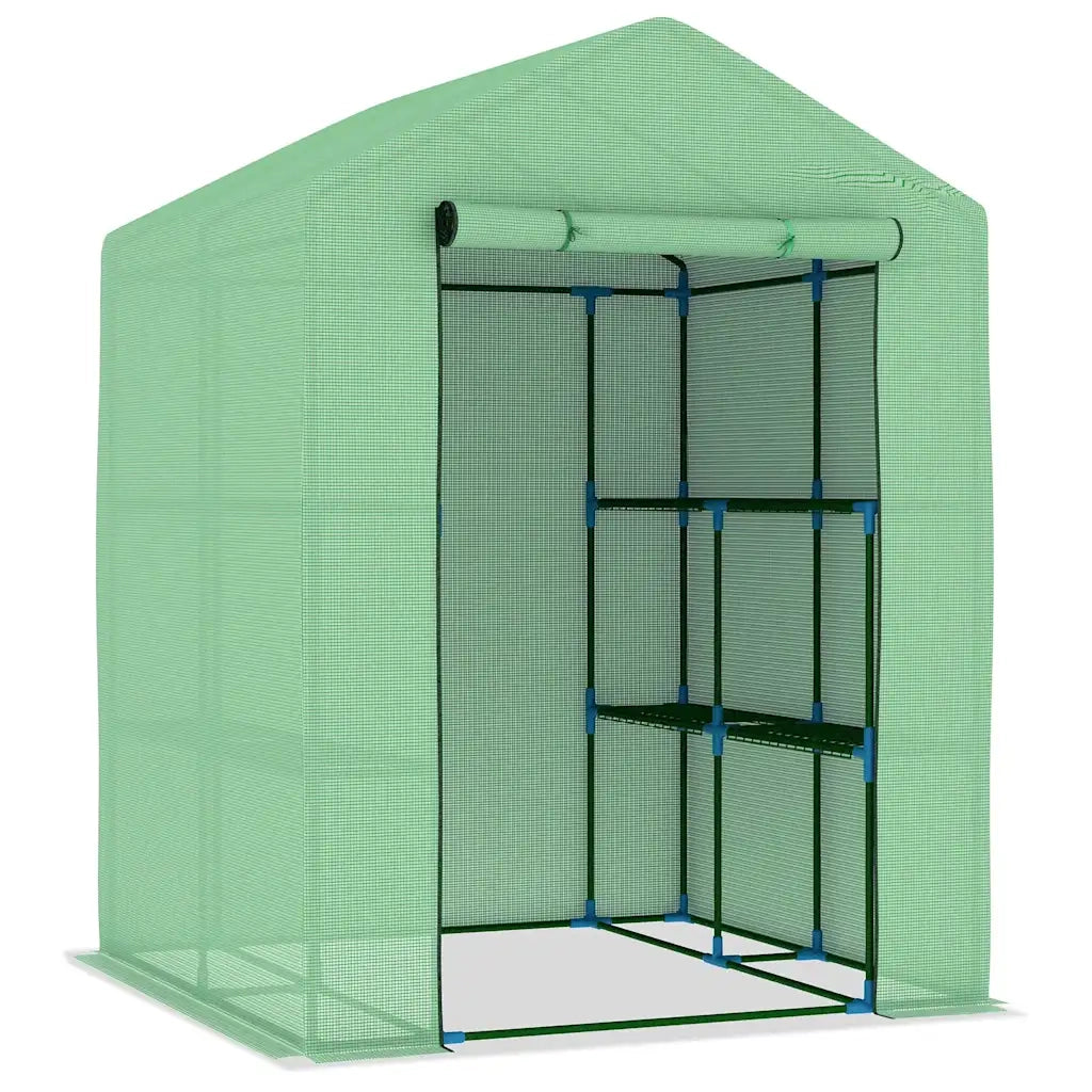 Serra con Ripiani in Acciaio 143x143x195 cm CFW2871897
