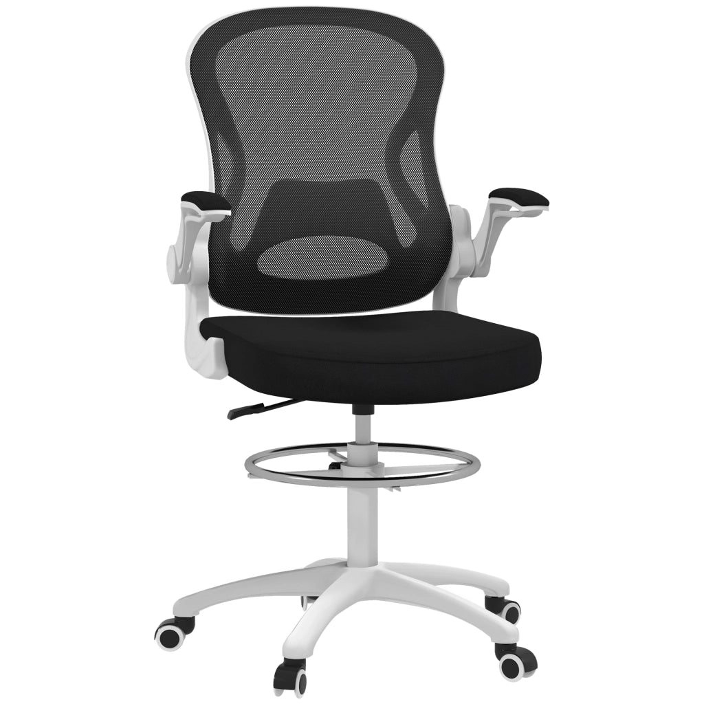 Sedia da Ufficio Ergonomica ¨C Zephmum ¨C Tessuto Grigio 59x65x110-130 cm