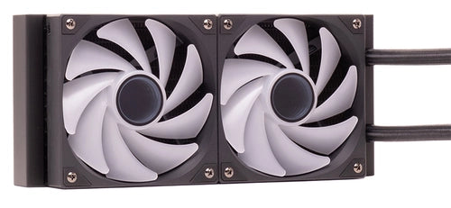 itek HYDRO CUBE 240B Processore Kit di raffreddamento a liquido 12 cm Nero 1 pz