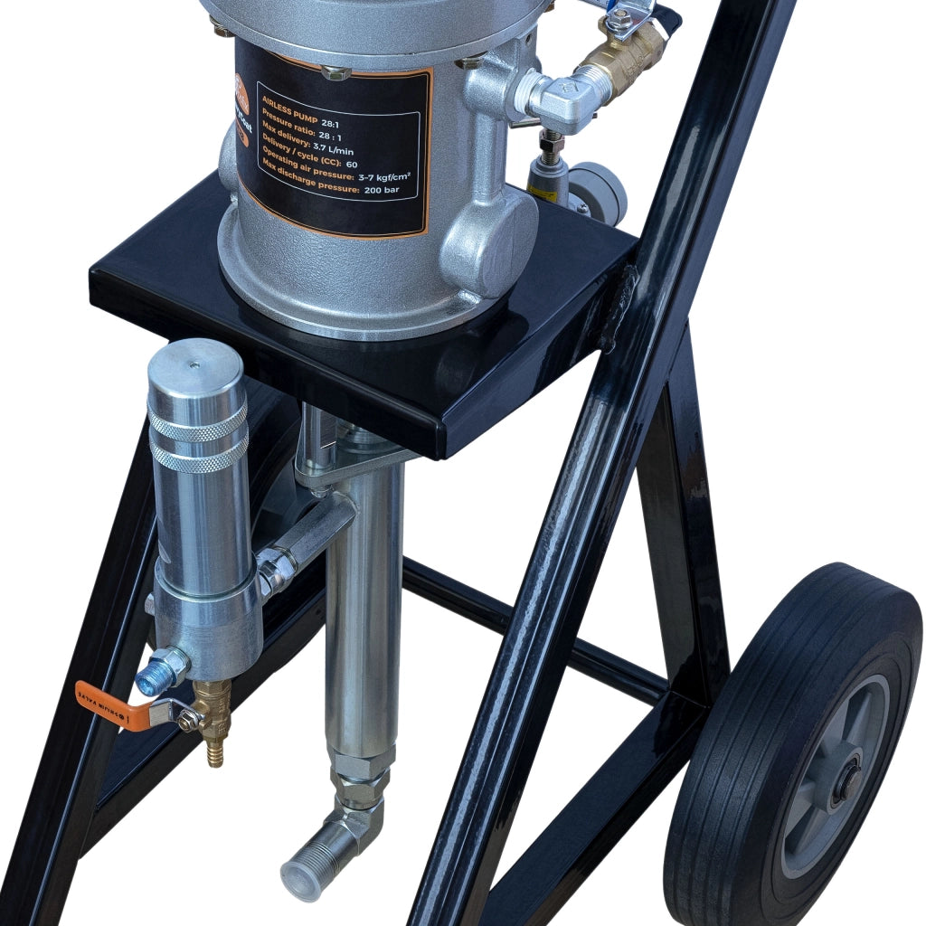 Agitatore Pneumatico Airless Rosfix HeavyCoat HC28 – 28:1, 200 Bar, 3,7 L/min