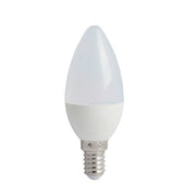 Trade Shop - Lampadina Led 6watt A Candela Attacco E14 6500k 3000k 4000k Basso Consumo C3603 -