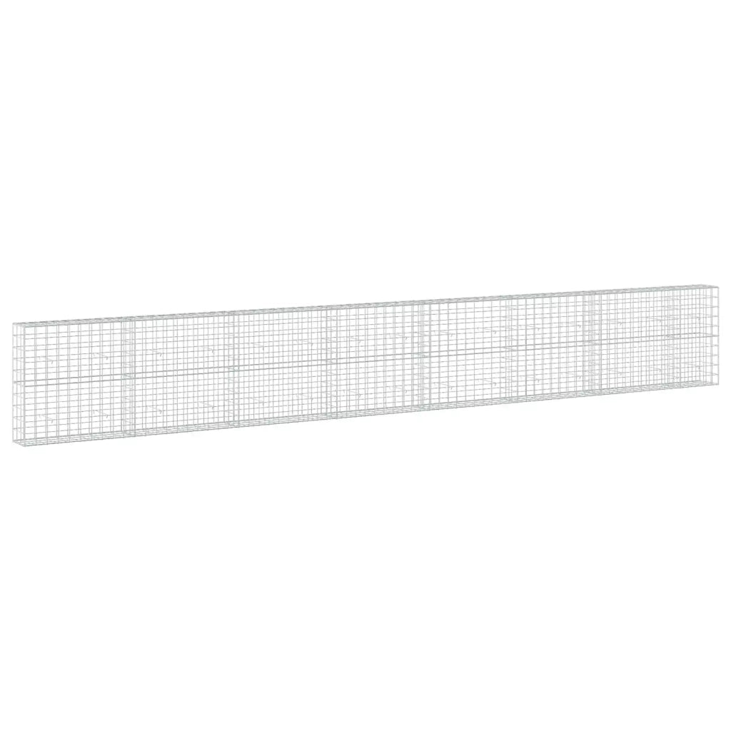 Gabione con Filo da 3,5 mm e Rete da 10x10 cm 750x30x100 cm 3463209