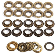 Set di chiusura per orecchini in metallo - Kit per DIY - Sostenibile - Per cuoio/canvas/abiti - Orecchini a orecchio