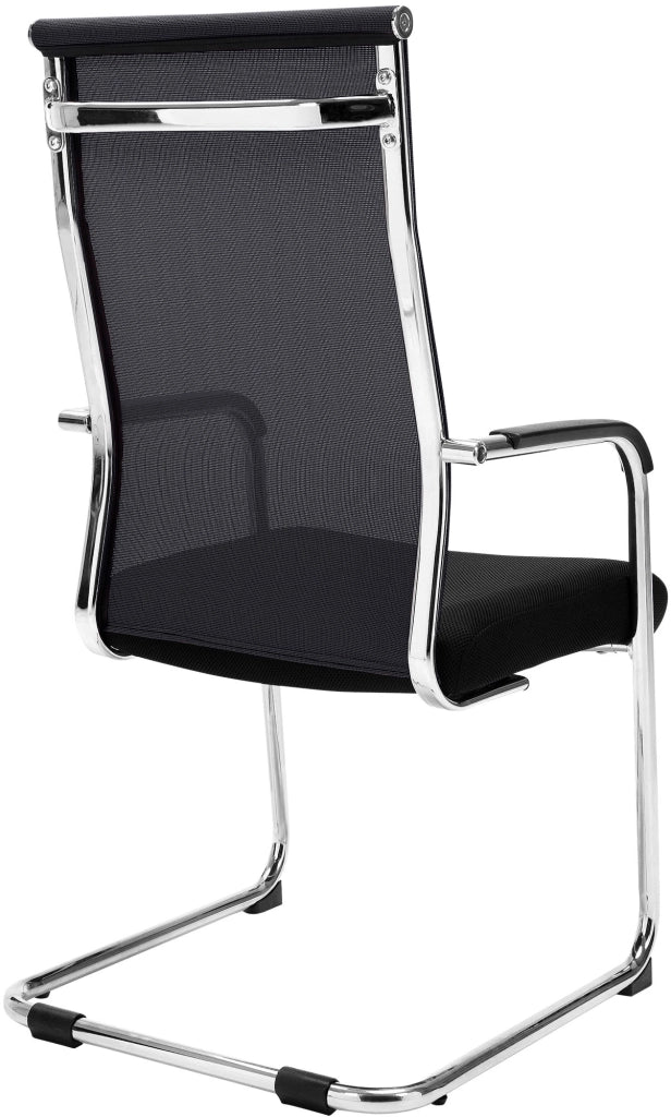 Sedia cantilever Brenda nero