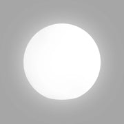 Lampada sfera di design Ø70 in polimero luce bianca per interno ed esterno - Made in Italy - Monacis