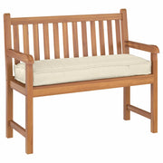 Cuscino per sedie | Cuscino Crema 120 x 40 x 8 cm Tessuto Oxford