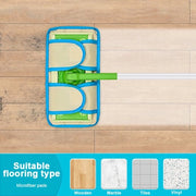 Accessori per asciugamano microfibra da 3 pezzi per Swiffer Sweeper, adatto per uso umido e asciutto.