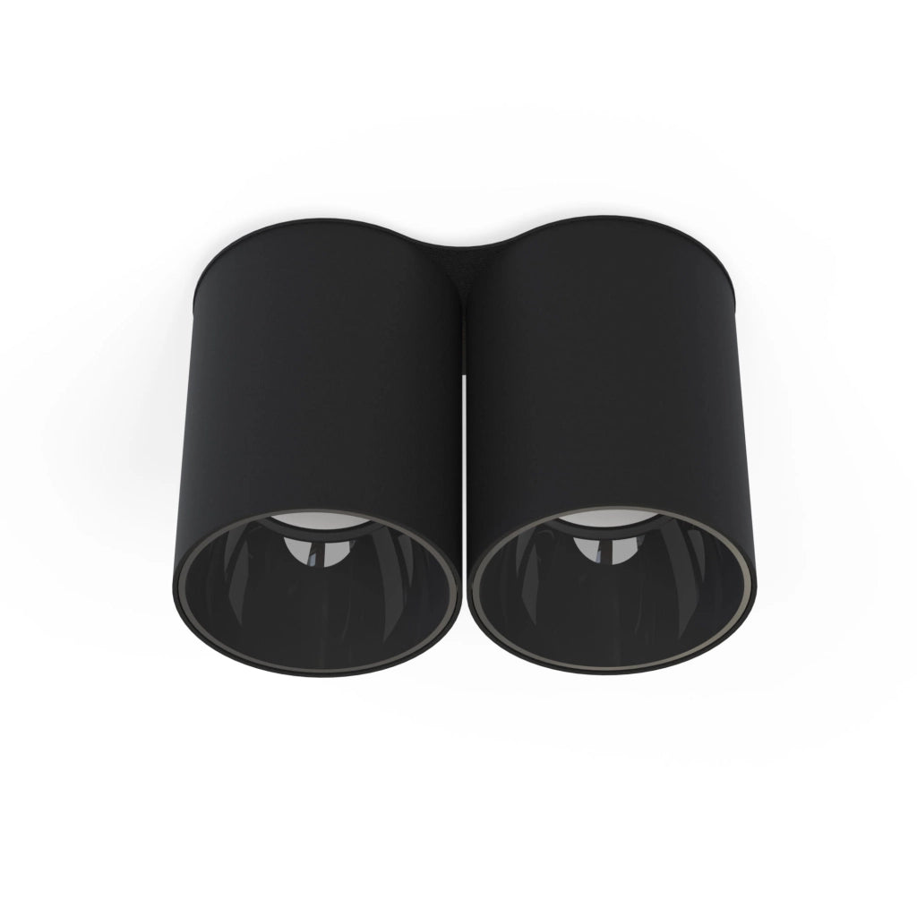 Nowodvorski Eye Tone faretto soffitto 2xGU10 nero metallo