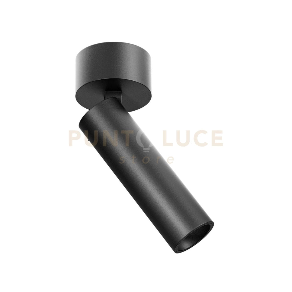 GFA1461C- SPOT FARETTO ORIENTABILE 1 LUCE ATTACCO LED 3000K 512LM 7W NERO SATINATO D.3,5CM
