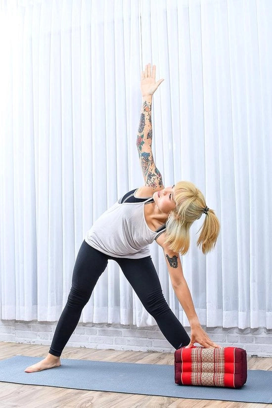 Cuscino per Meditazione Comoda per Yoga e Relax con Design Thai