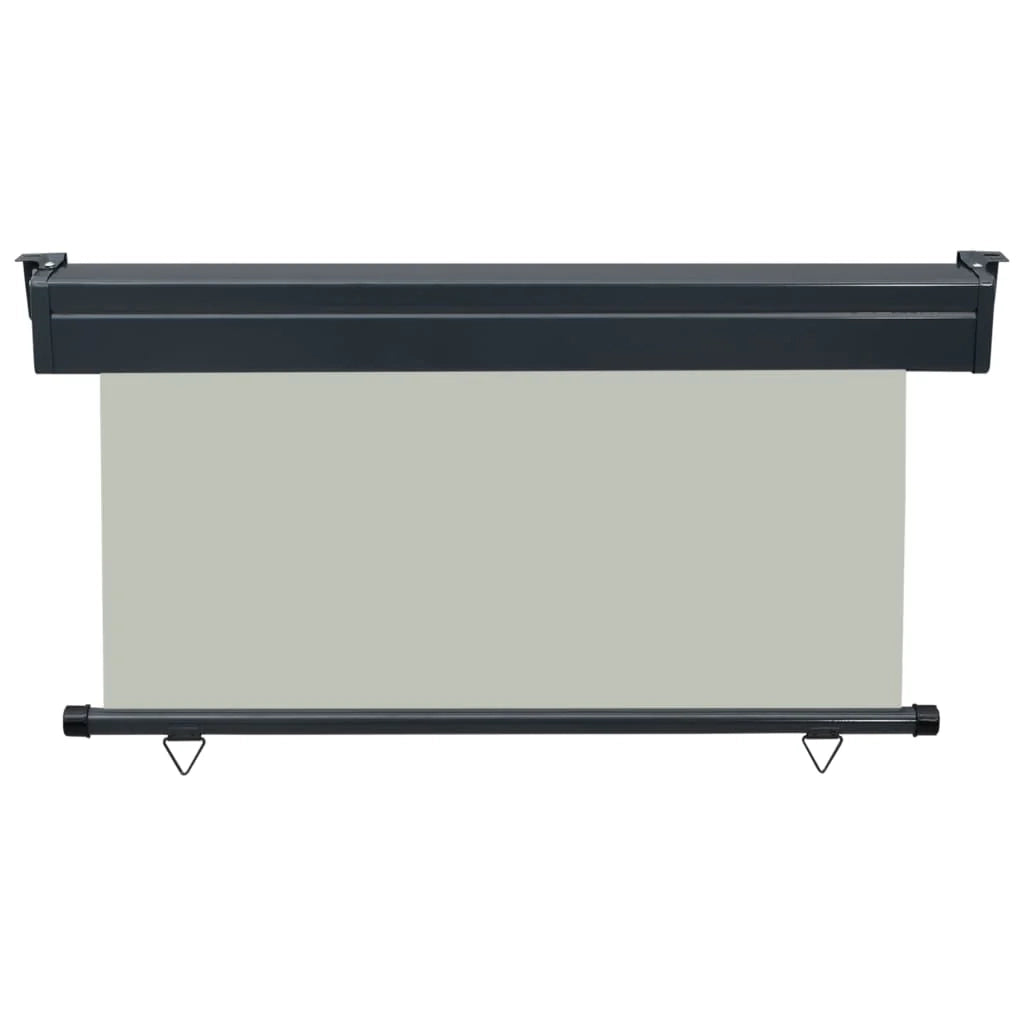 Tenda da sole laterale retrattile/schermo privacy per patio giardino terrazza balcone 140 x 250 cm grigio 02_0007012