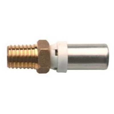 RACCORDO DIRITTO MASCHIO IBP A PRESSARE PER MULTISTRATO- 1x32- IBP- pezzi 1