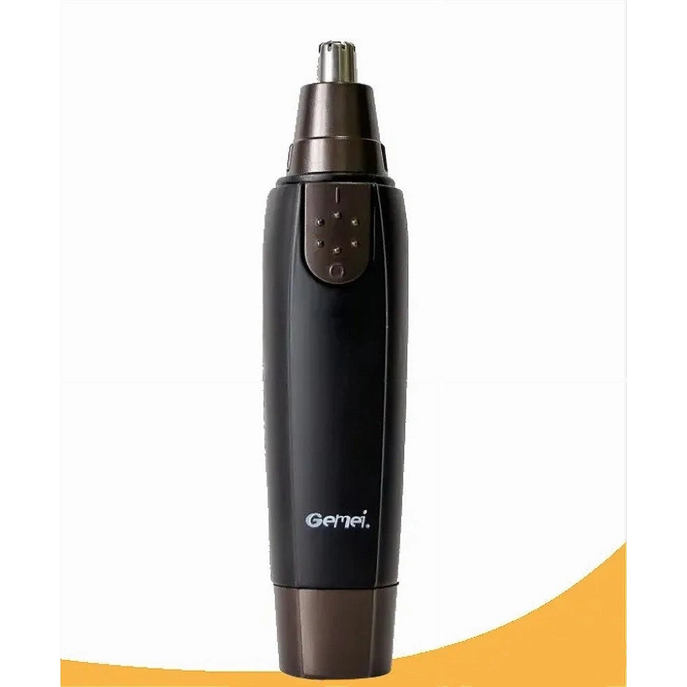 Trade Shop - Rasoio A Batteria Elettrico + Rifinitore Per Naso Orecchie Trimmer 2in1 Gm-7113 -