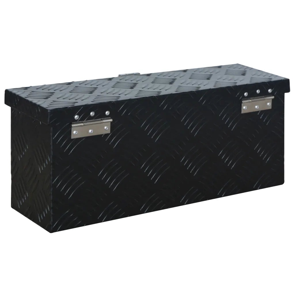 Scatola in Alluminio 485x140x200 mm Nera cod mxl 13397