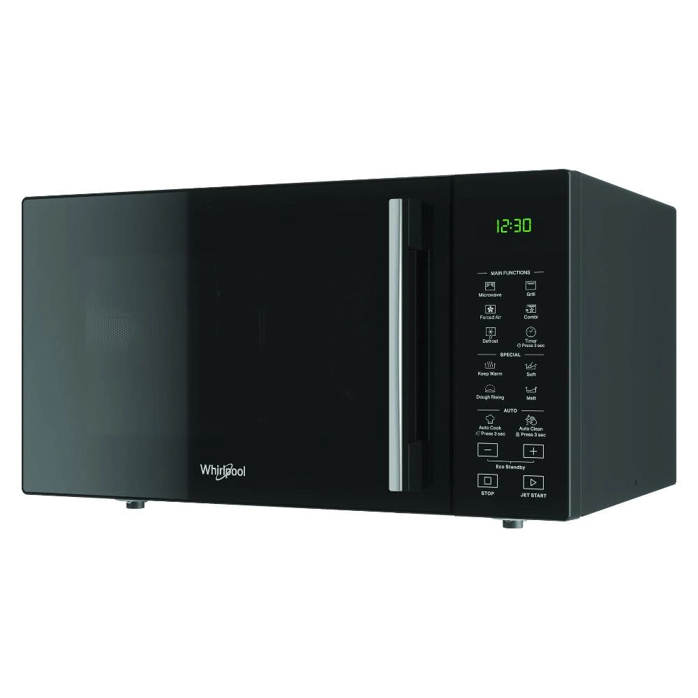 Forno A Microonde Combinato Whirlpool 6 Senso MWP 295 B 29 Litri 900 W (A30xL53,9xP49,7) Nero