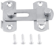 Chiusura Slitta in Acciaio Inossidabile - Sicura - Hasp Slot - Facile da Installare - Leggera - Dimensioni 70 x 50 mm