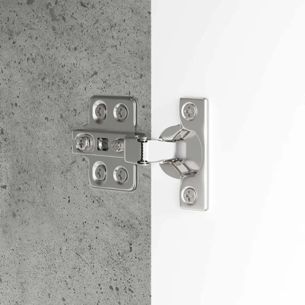 Mobile per lavabo da bagno Grigio cemento 60 x 30 x 60 cm