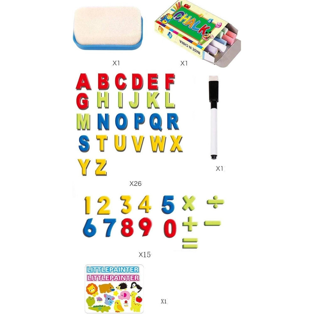 Trade Shop - Tavolo Da Disegno Magnetico Per Bambini Con Treppiede Gioco Didattico Educativo -