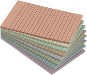 Blocchi Notizie Self Adesivi 10 x 15 cm - Blocchi Notizie Giallineati - 8 Fogli - 280 Fogli - Efficienza per Ufficio e Casa - Note Adesive