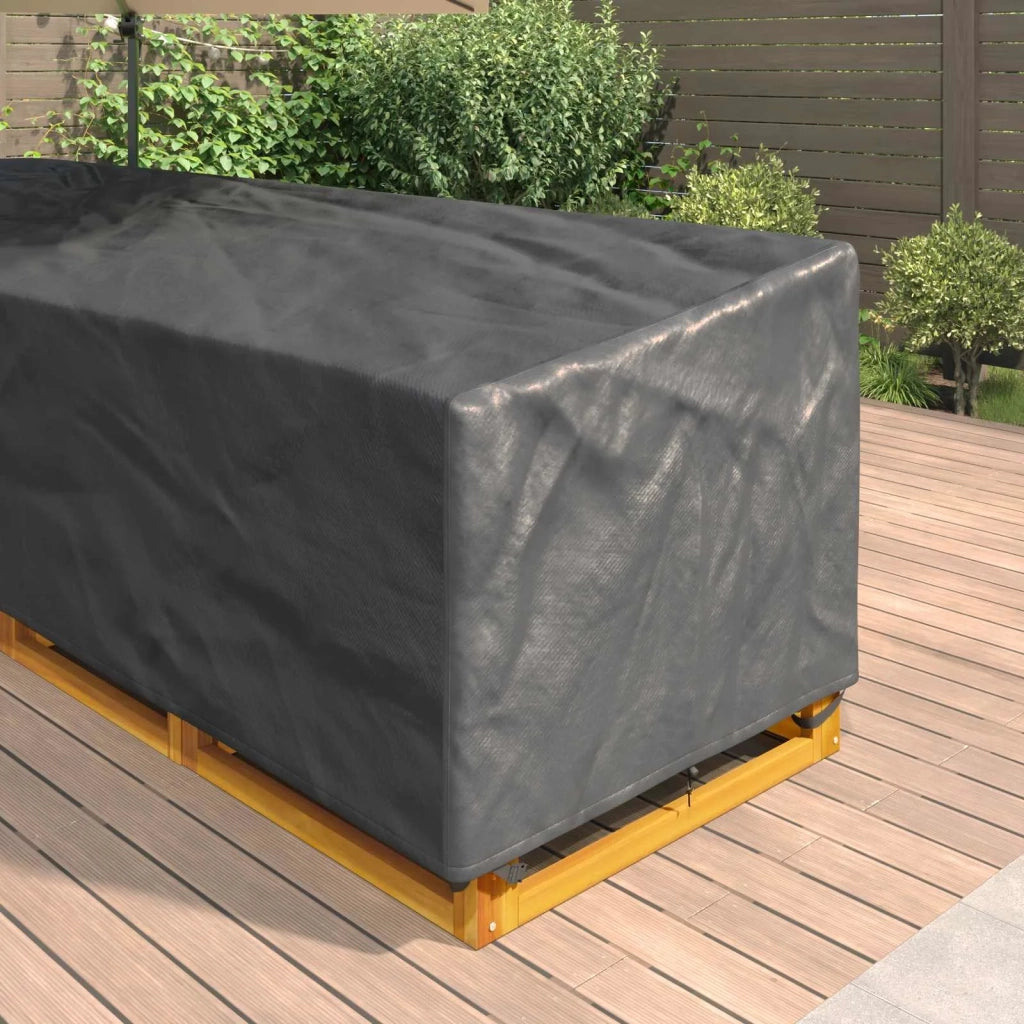 Copertura per mobili Nero 300 x 300 x 80 cm Tessuto Oxford 210D 4105669