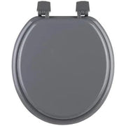 Jja 105679 - sedile copri wc in legno mdf, colore: grigio