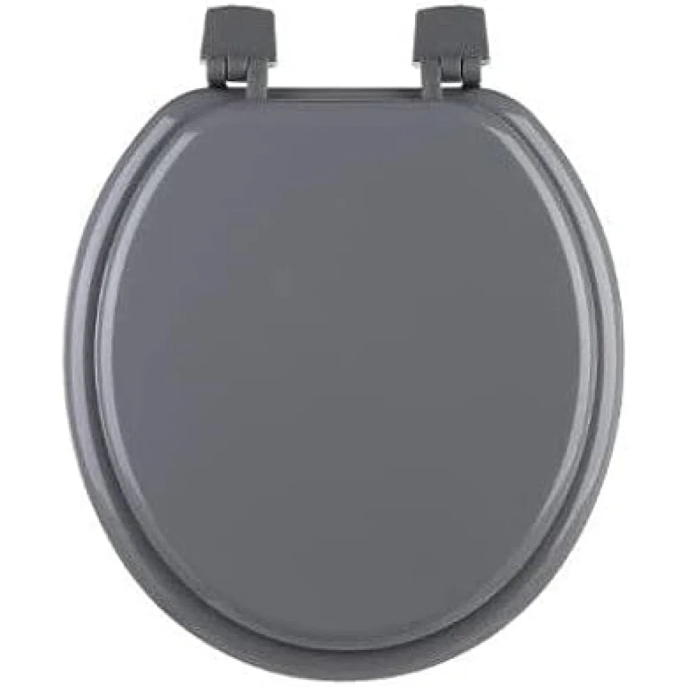 Jja 105679 - sedile copri wc in legno mdf, colore: grigio