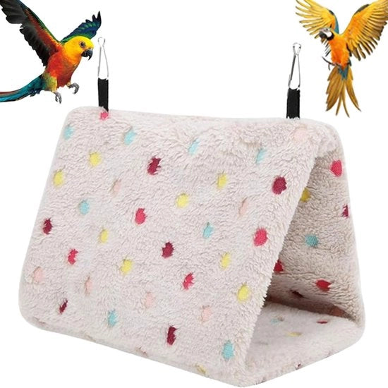Materassino per uccelli Pluche - lettino per uccelli - nido per uccelli - accessori per animali domestici - materasso per uccelli - dimensioni 22x14x18 cm