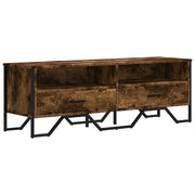 Mobile TV | Armadietto TV | Mobile Porta TV Rovere Fumo 122x34x41 cm in Legno Multistrato