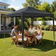 Professional Party Tent 2.5x2.5 M Anthracite 90 G/square Meter