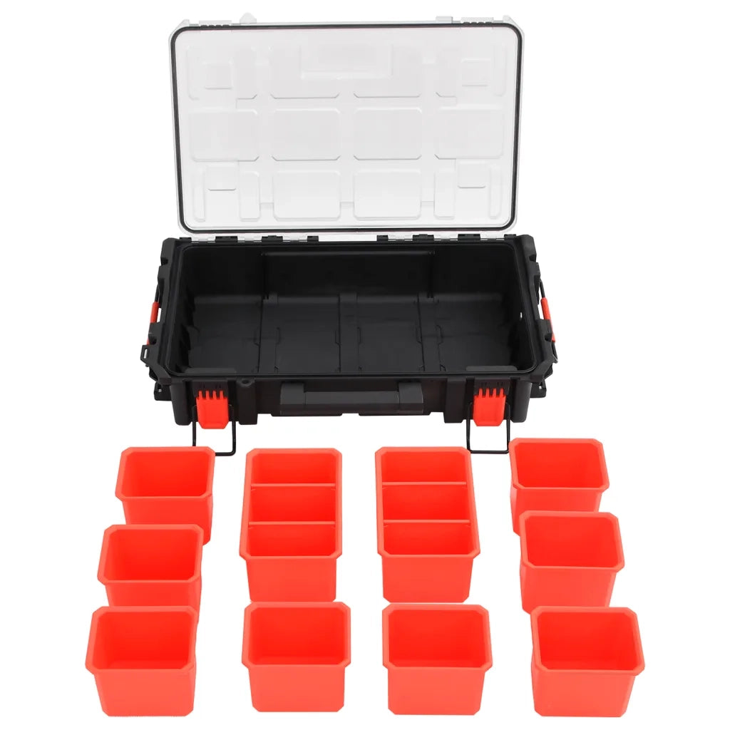 Valigetta da Volo Portatile Nera 55,5x34,5x13,5 cm in PP CFW2916013