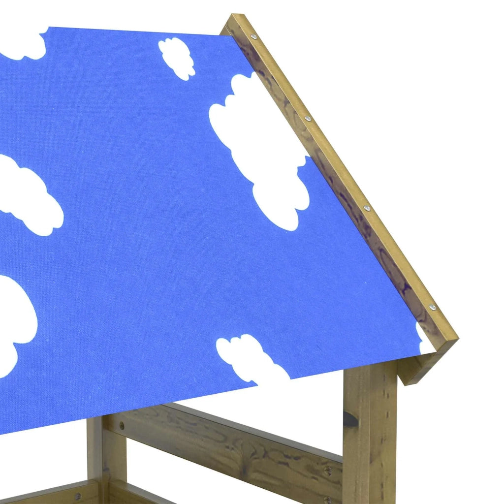 Torre da Gioco Marrone Legno Impregnato Solido 3417183