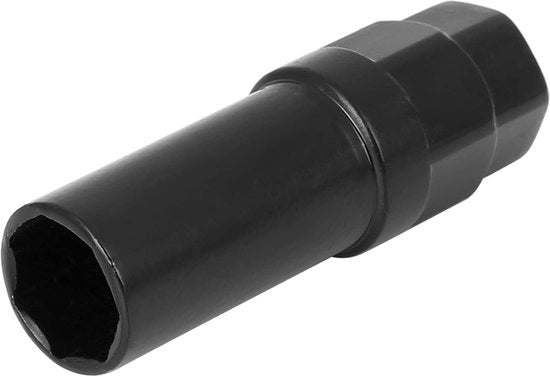 Regolatore di Angolo per Bicicletta - 2 Pezzi - Chiave a 16,5 mm - 7 Denti - Acciaio Inox Nero - Diametro Totale 70 mm