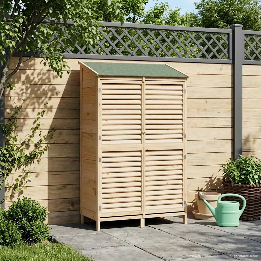 Capanno da Giardino Naturale 106 x 56 x 176,5 cm 42033464