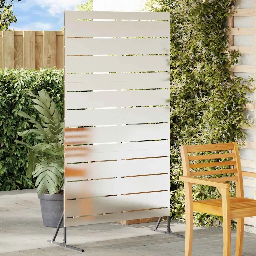 Schermo per Privacy Grigio 100 x 50 x 180 cm Acciaio CFW4879122