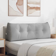 Cuscino per Schiena Grigio Nuvola 140 x 24 x 50 cm Tessuto