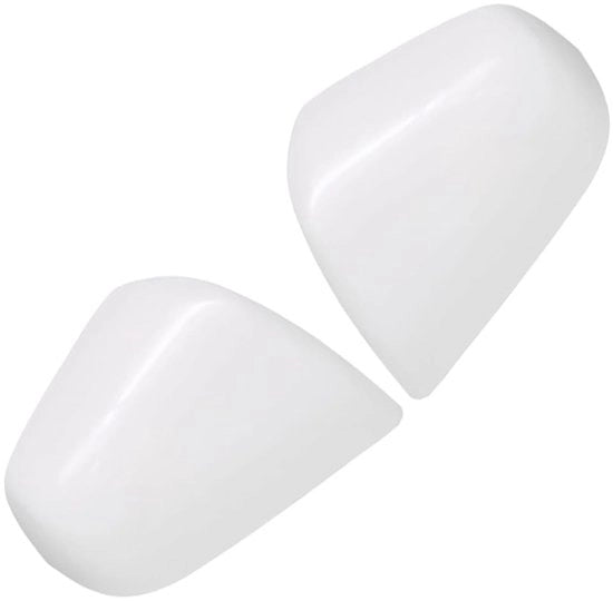 Copertura esterna dello specchietto retrovisore - Compatibile con Tesla Model Y 2020-2023 - Sinistra/destra - Nero lucido/bianco verniciato - Materiale ABS - Copertura dello specchietto retrovisore