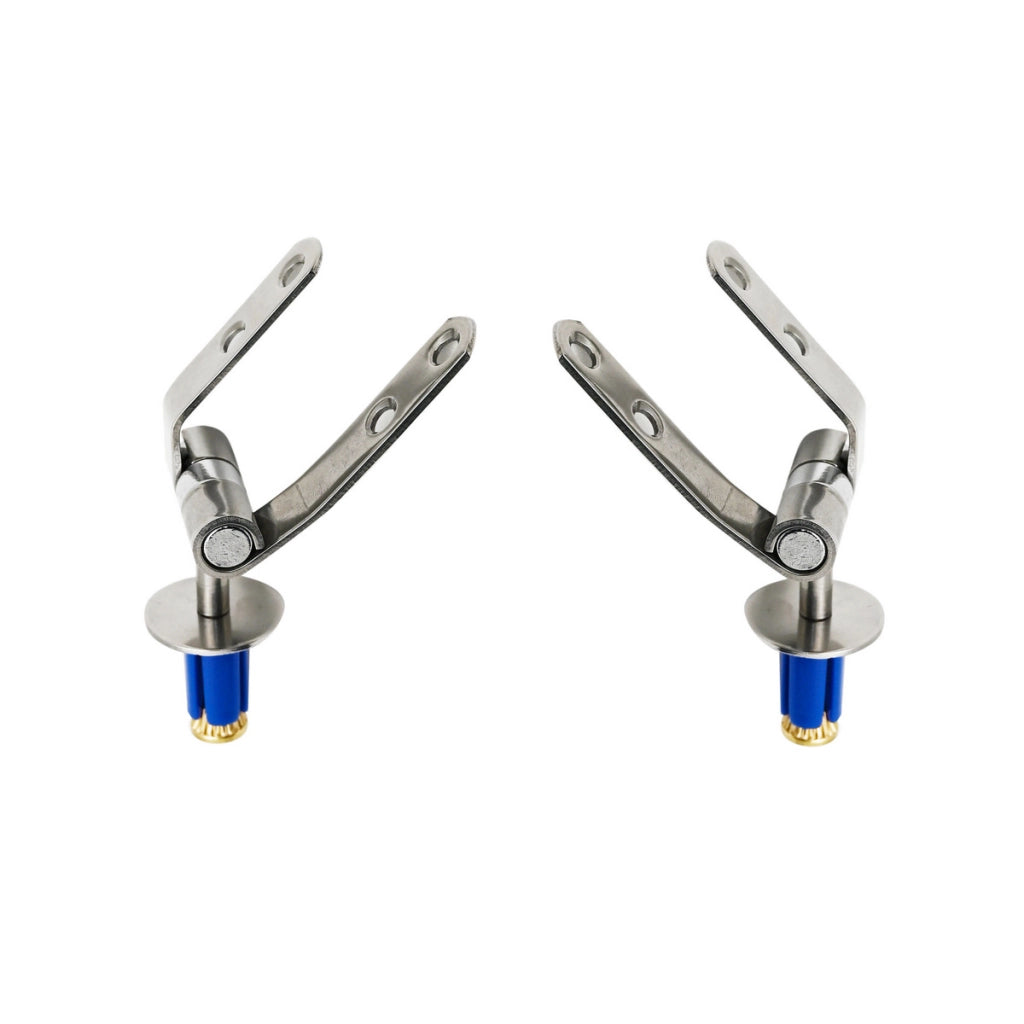 KIT CERNIERE INOX FISSA AD ESPANSIONE MOD. S05- DH- pezzi 1