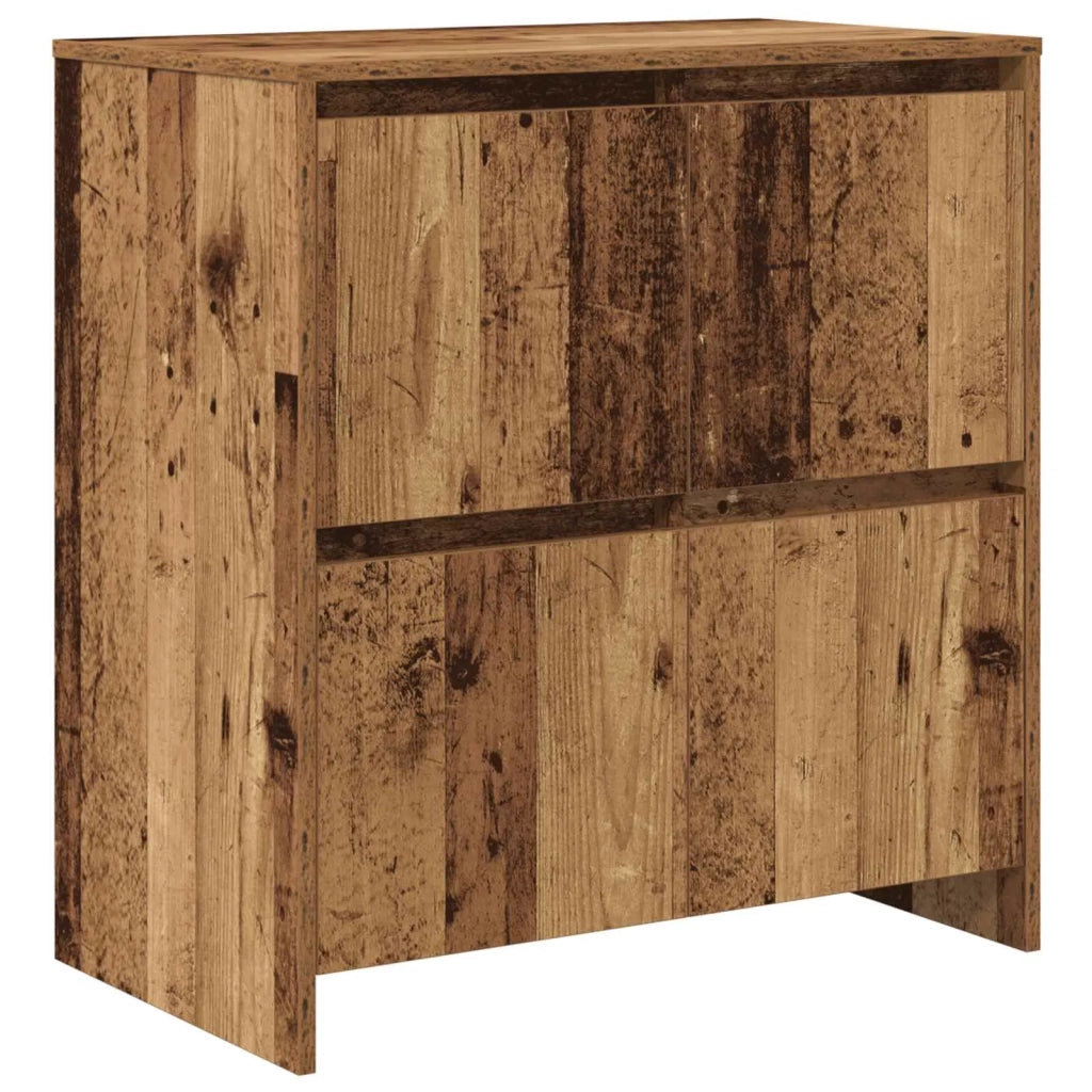 Credenza 3 pz | Madia | Buffet da pranzo | Armadio da pranzo Legno vecchio 70 x 41 x 75 cm Legno multistrato