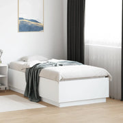 Giroletto-Struttura Letto Bianco 90x190 cm in Legno Multistrato 469503