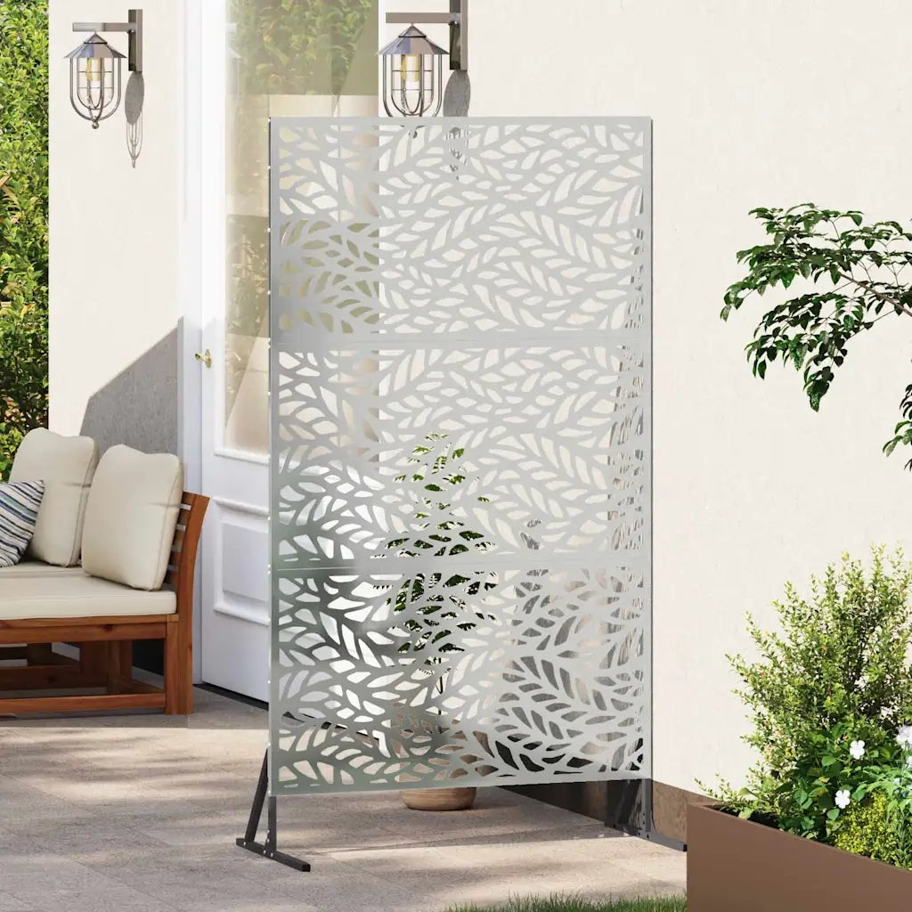 Schermo per Privacy Grigio 100 x 50 x 180 cm Acciaio CFW9716716