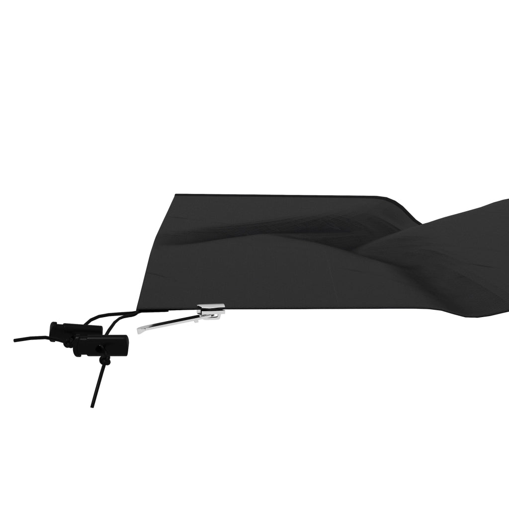 Copertura impermeabile per ombrellone con zip e cordino ¨C zephmum ¨C nero