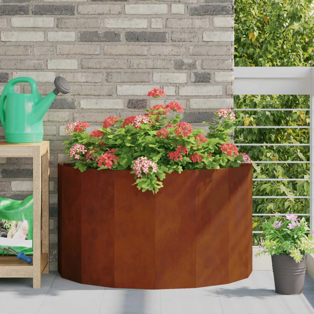 Fioriera Ruggine 90 x 45 x 50 cm 883716