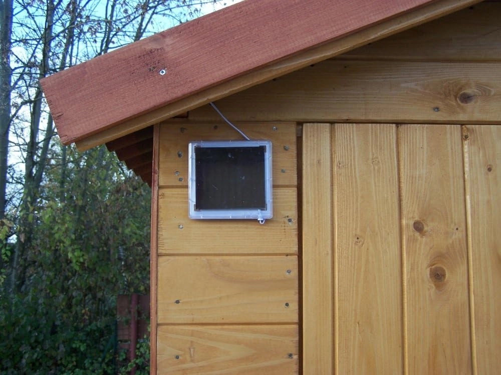 Casetta a pannelli 16 mm, Foresta con pavimento e WC a secco 140x140